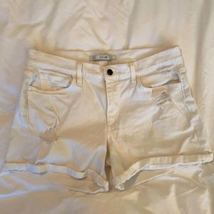 Joe’s Jeans White Jean Shorts